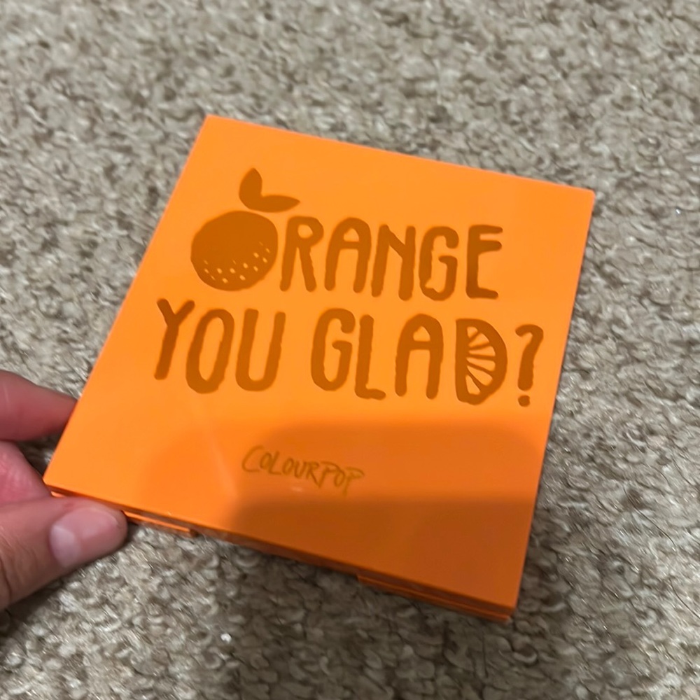 Colourpop orange you glad